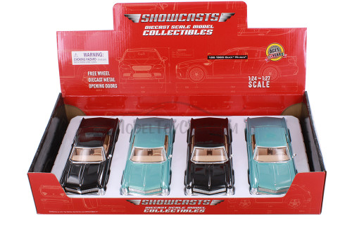 Box of 4 1965 Buick Riviera Hardtop, Assorted - Showcasts 37214 - 1/26 Scale Diecast Model Toy Cars