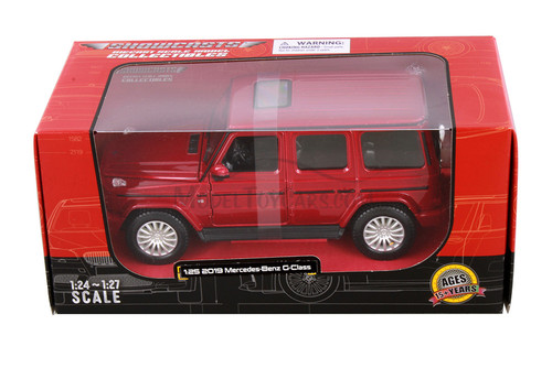 2019 Mercedes-Benz G-Class, Red - Showcasts 38531R - 1/25 Scale Diecast Model Toy Car