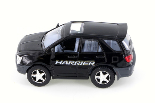 TOYOTA HARRIER 1/43 スケールモデル ブラック Toyota Harrier, Black - Kinsmart 4008D - 4