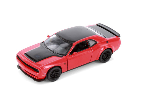 【値下げ】HYUNDAI ミニカー 2023 Dodge Challenger SRT Demon 170, Red - Kinsmart 5461D - 1/40