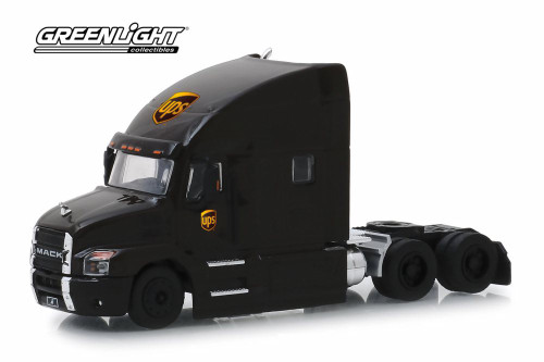 2019 Mack Anthem Truck Cab, United Parcel Service - Greenlight 45070/48 - 1/64 scale Diecast Model Toy Car