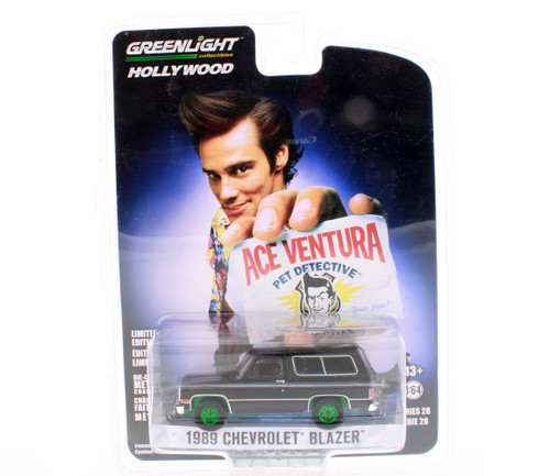 Voiture Miniature Greenlight Hollywood - Ace Ventura 'When Nature Calls' - Chevrolet S-10 1989 - Échelle 1:64 - Neuf En Boîte