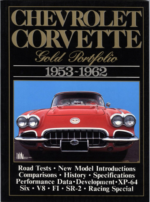 Chevrolet Corvette - Paperback Book, by R.M. Clarke, 115594 - 172 Pages