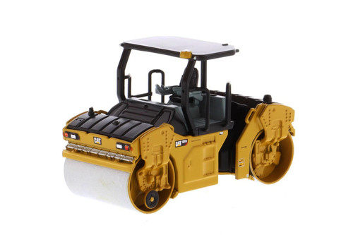 Caterpillar CB-13 Tandem Vibratory Roller w/ROPS, Yellow - Diecast Masters 85630 - 1/64 Scale Diecast Model Toy Car
