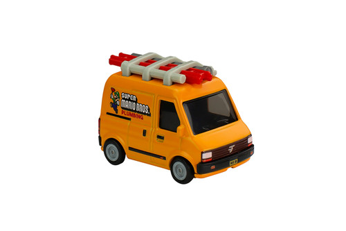 Plumber Van, The Super Mario Bros Movie - Mattel Hot Wheels HXD63956D - 3" Scale Diecast Model Toy Car