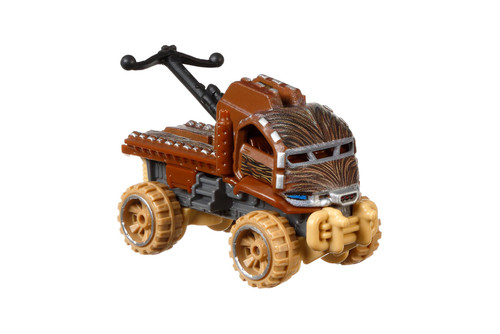 Chewbacca, Star Wars, Brown - Mattel Hot Wheels HHB74956H - 3" Scale Diecast Model Toy Car