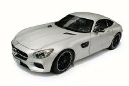 2015 Mercedes-Benz AMG GT, Silver - Norev 183495 - 1/18 Scale Diecast Model Toy Car