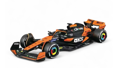 2024 McLaren MCL38 Miami GP, #81 Oscar Piastri - Bburago 18-38214