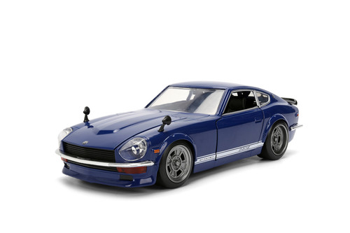 1972 Datsun 240Z, Dark Blue - Jada Toys 37020 - 1/24 Scale Diecast
