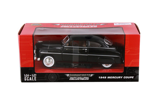 1949 Mercury Coupe Hardtop, Black - Showcasts 77225BK - 1/24 Scale Diecast Model Toy Car