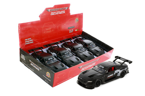 2024 Ford Mustang GT3, Black - Showcasts 661293D - 1/24 Scale Diecast Model Toy Car