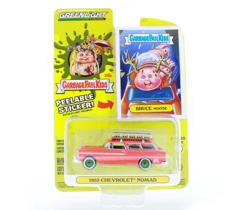 GREEN MACHINE 1955 Chevy Nomad with Roof Rack - Bruce Moose