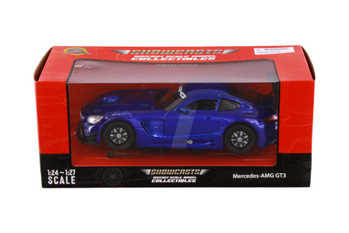 Mercedes-Benz AMG GT3, Blue - Showcasts 77386BU - 1/24 Scale Diecast Model Toy Car