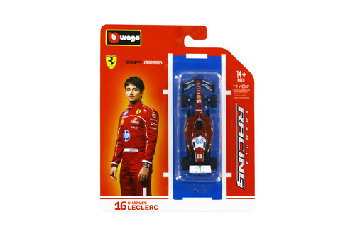 2025 Ferrari SF25 Formula One F1, #16 Charles Leclerc - Bburago 18-56801/16 - 1/64 Scale Diecast Model Toy Car