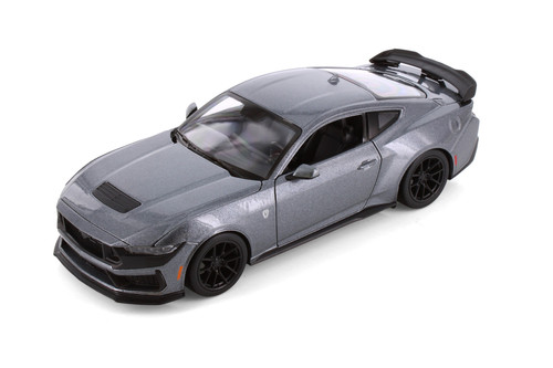 2024 Ford Mustang Dark Horse, Gray - Maisto 32925GY - 1/24 Scale Diecast Model Toy Car