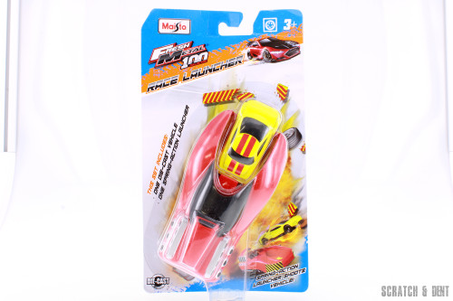 Fresh Metal Race Launcher - Yellow - Maisto R-23741 - Diecast Model Car