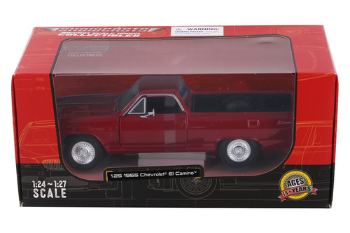 1965 Chevy El Camino, Red - Showcasts 38977R - 1/25 Scale Diecast Model Toy Car