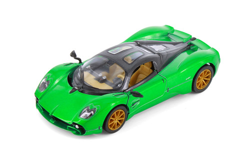 Pagani Utopia Coupe, Green - Kinsmart 5483D - 1/36 Scale Diecast Model Toy Car