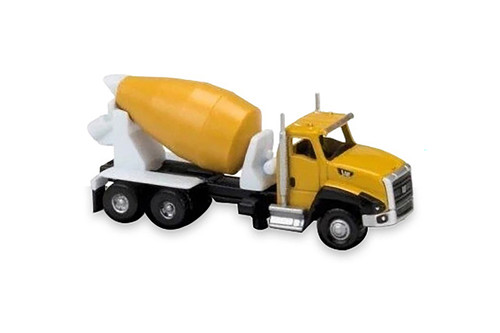 Caterpillar CT660 Concrete Mixer, Yellow - Diecast Masters 84521CS - Micro Scale Diecast Model Toy Car