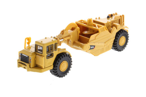 Caterpillar 627G Auger Scraper, Yellow - Diecast Masters 84405 - 1/87 Scale Diecast Model Toy Car