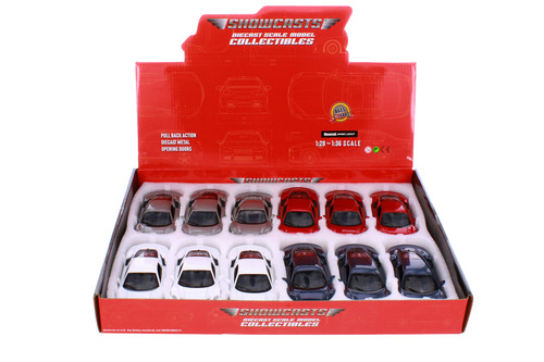 Box of 12 Maserati MC20, Assortment - Showcasts 32734D - 1/33 Scale Diecast Model Toy Cars