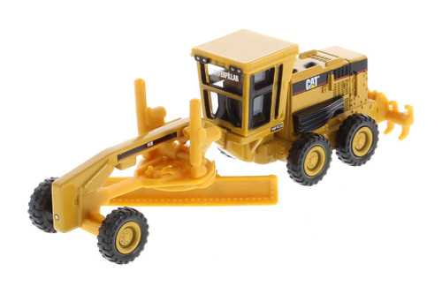 Caterpillar 163H Motor Grader, Yellow/Black - Diecast Masters 84403 - 1/87 Scale Diecast Model Toy Car