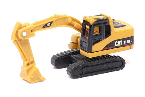 Caterpillar 315D L Excavator, Yellow - Diecast Masters 85970CS - Micro Scale Diecast Model Toy Car