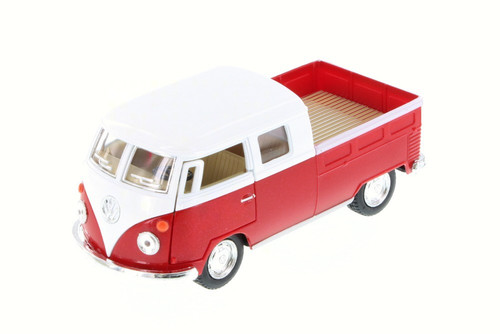 1963 Volkswagen  Bus Dbl Cab-  5387D - 1/34 Scale Diecast Model Toy Car (Brand New, but NOT IN BOX)