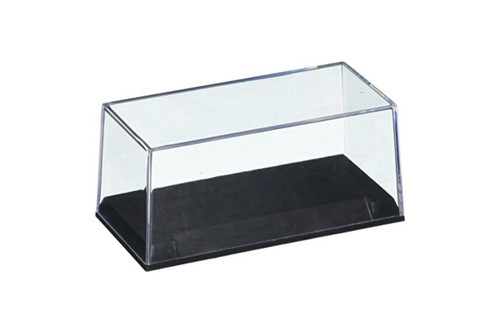 Collectible Display Showcases (6-Pack), Black - Auto World AWDC008/12 - 1/64 Scale Display Case