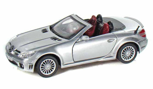 Mercedes Benz SLK55 AMG, Silver - Motormax 73292 -1/24 scale