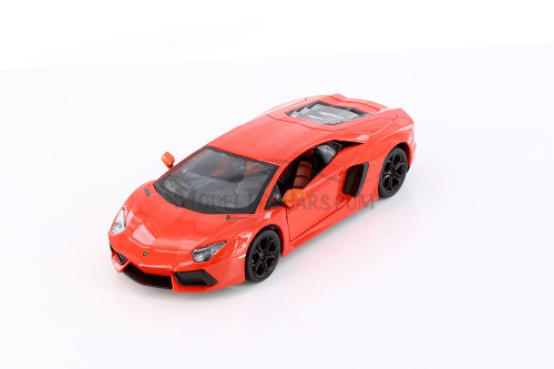 Lamborghini Aventador LP700-4, Orange - Maisto 34210 - 1/24 Diecast Car (Brand New, but NOT IN BOX)