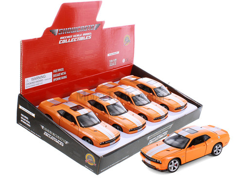 2013 Dodge Challenger SRT, Orange - Showcasts® 24049 - 1/24 Scale Diecast Car (New, but NO BOX)