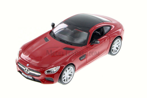 Mercedes-Benz AMG GT, Red - Maisto 34134 - 1/24 Scale Diecast Model Toy Car (Brand New, but NOT IN BOX)