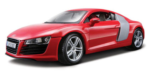 Audi R8, Red - Maisto Premiere 36143 - 1/18 Scale Diecast Model Toy Car
