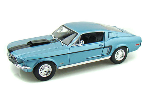 No166 ミニカー1/18 1968 FORD MUSTANG GT Amazon.com: Maisto 1968 Ford Mustang GT Cobra Jet Hard Top 1