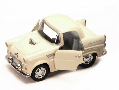 1955 Ford Thunderbird, Ivory - Kinsmart 4022D - 4Diecast Model Toy Car (Brand New, but NOT IN BOX)