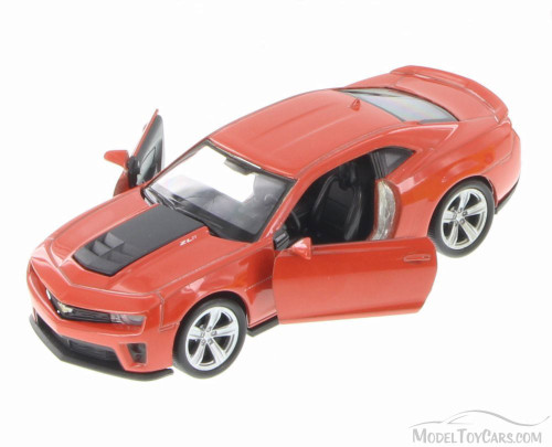 Chevy Camaro ZL1, Orange -  43667 - 4.5 inch Long Diecast Model Toy Car (Brand New, but NOT IN BOX)