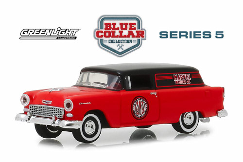 1955 Chevy Sedan Delivery, Marvel Mystery Oil - Greenlight 35120A/48 - 1/64 Scale Diecast Car