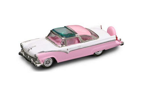 1955 Ford Crown Victoria , Pink and- Lucky  94202PK - 1/43 scale Diecast Model Toy Car