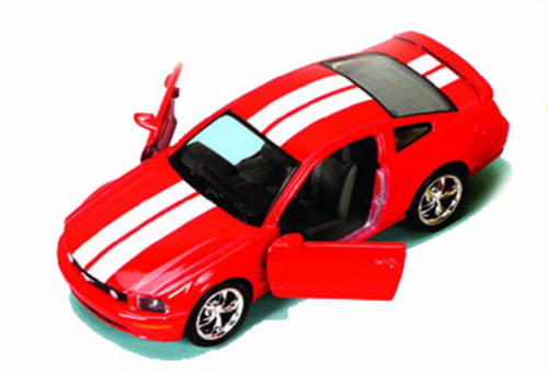 2006 Ford Mustang GT, Red - Kinsmart 5091DF - 1/38 scale Diecast Model Toy Car (Brand New, but NOT IN BOX)