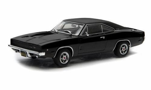 1968 Dodge Charger R/T, Steve McQueen Bullit - Greenlight 44711E - 1/64 Scale Diecast Model Toy Car