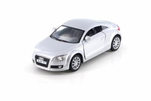 2008 Audi TT Coupe, Metallic Silver - Kinsmart 5335D - 1/32