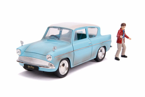 1959 Ford Anglia, Harry Potter - Jada 31127 - 1/24 scale Diecast Model Toy Car