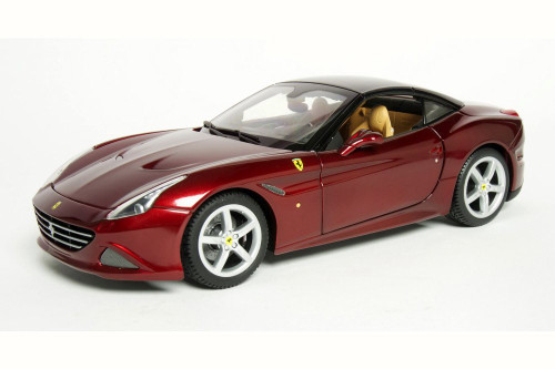 Ferrari California Closed Top, Red - Bburago 16902 - 1/18 Scale Diecast Model Toy Car