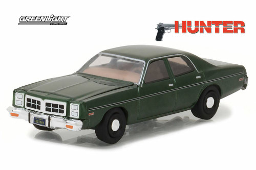 1978 Dodge Monaco (Hunter), Green - Greenlight 44780C/48 - 1/64 Scale Diecast Model Toy Car