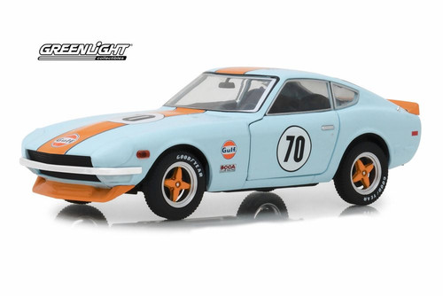 1970 Datsun 240Z Hard Top, #70 Gulf Oil - Greenlight 18302 - 1/24