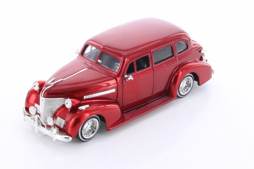 1939 Chevy Master Deluxe, Red - Jada 98915-MJ - 1/24 scale Diecast