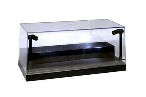 Acrylic LED Display Case With removable riser- 9902BK - 1/24 Scale Display Case for Diecast Cars