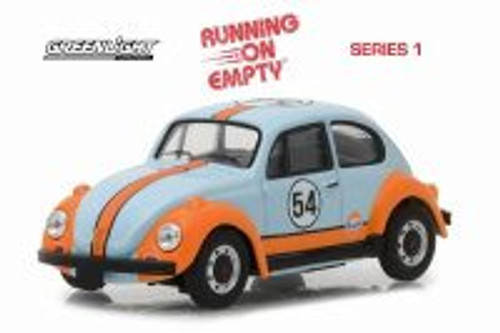 1966 Volkswagen Beetle, #54- Gulf Oil - Greenlight 87010D/24 - 1/43 scale Diecast Model Toy Car