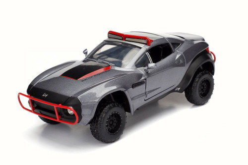 Letty's Rally Fighter, Gray w/Red - Jada 98297 - 1/24 Scale Diecast Model Toy Car